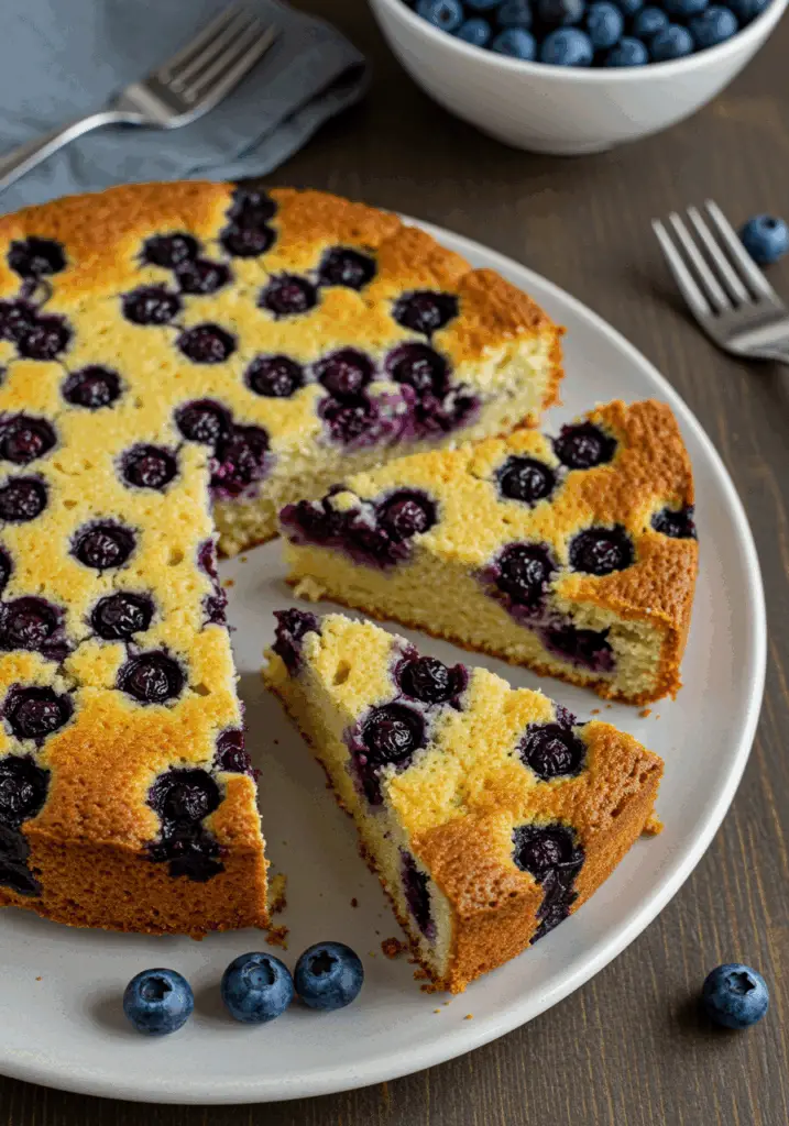 German Blueberry Cake (Blaubeerkuchen) - Sophiacooking German Blueberry Cake (Blaubeerkuchen) - Sophiacooking