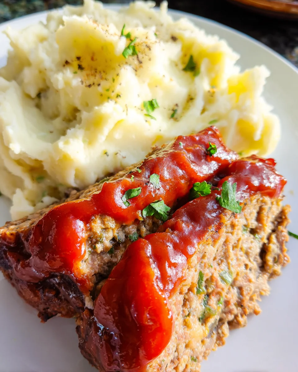 Instant Pot Meatloaf with Mashed Potatoes