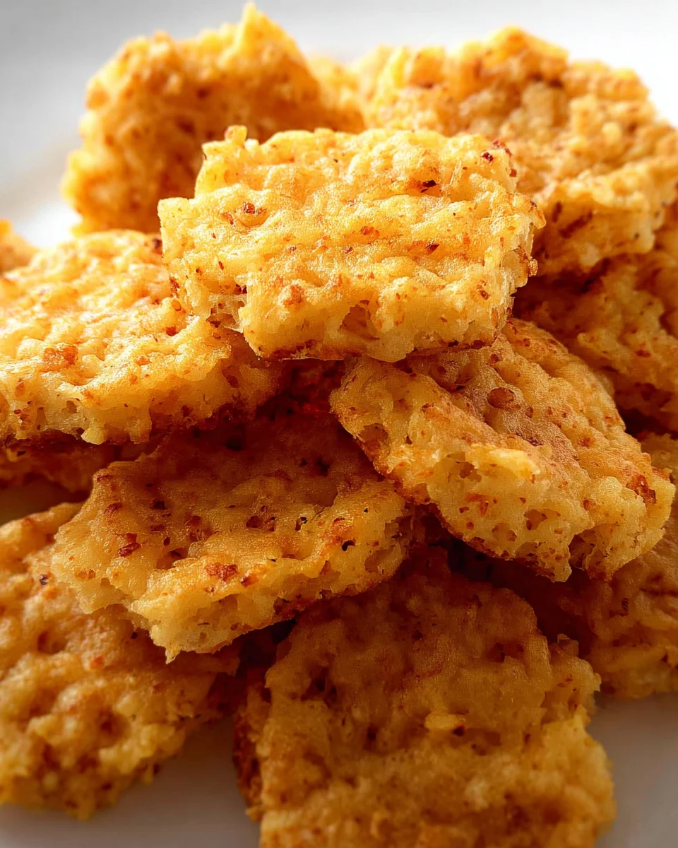 Rice Krispies Cheese Crisps