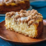 Apfelkuchen mit Vanillepudding und Streuseln