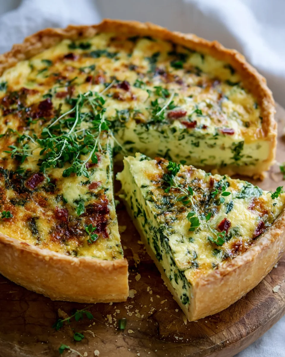 Bärlauch Quiche: Cremig mit Rindfleisch & Lauch Genuss image 2
