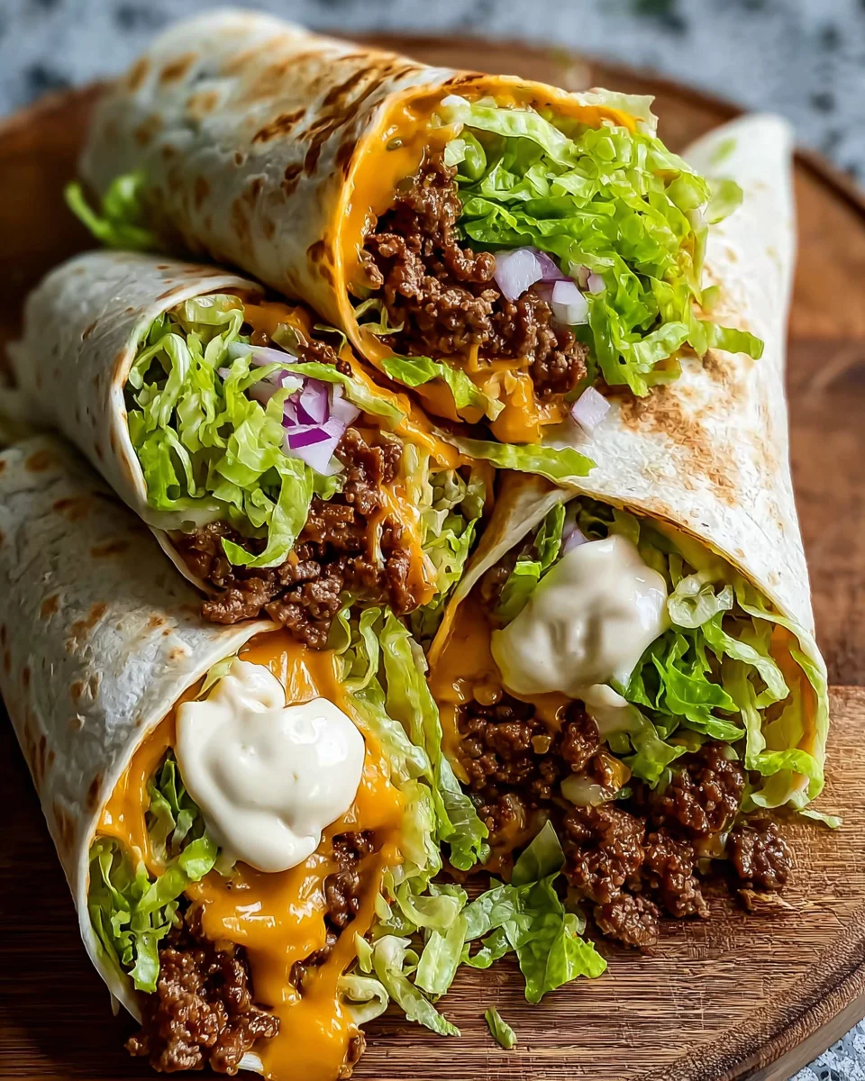 Big Mac Wraps Rezept – Einfaches und leckeres Meal Idea image 2
