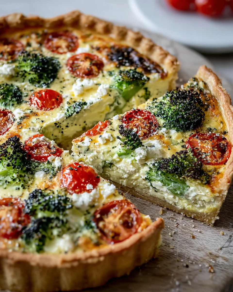 Brokkoli Quiche mit Feta & Tomaten: Dein neues Lieblingsrezept image 2