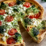 Brokkoli Quiche mit Feta & Tomaten: Dein neues Lieblingsrezept