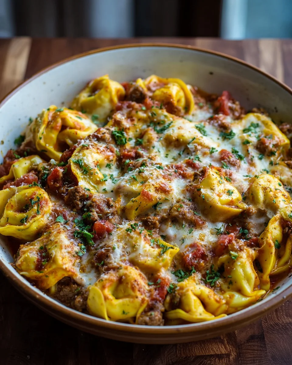 Cheesy Taco Tortellini Bake: Der ultimative Familienauflauf! image 2