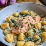 Cremige Lachs Gnocchi – Schnelles & köstliches Rezept!