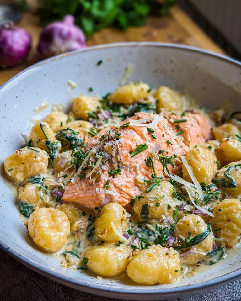 Cremige Lachs Gnocchi – Schnelles & köstliches Rezept!