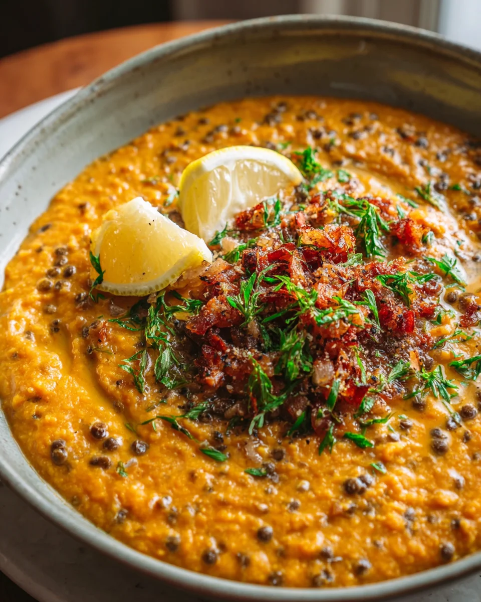 Cremige Linsen: Einfaches & gesundes Soulfood Rezept image 2