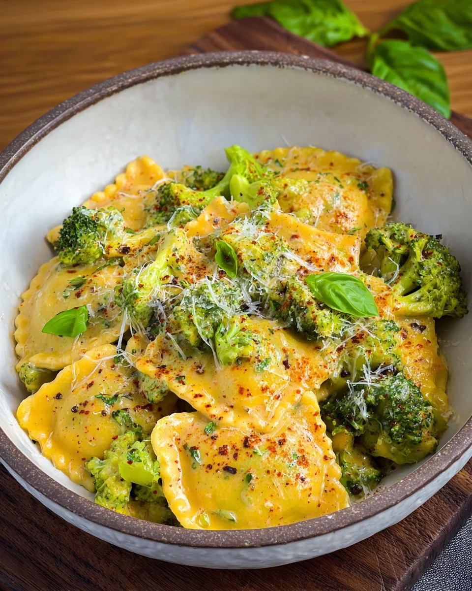 Cremige Ravioli Pfanne mit Brokkoli image 2