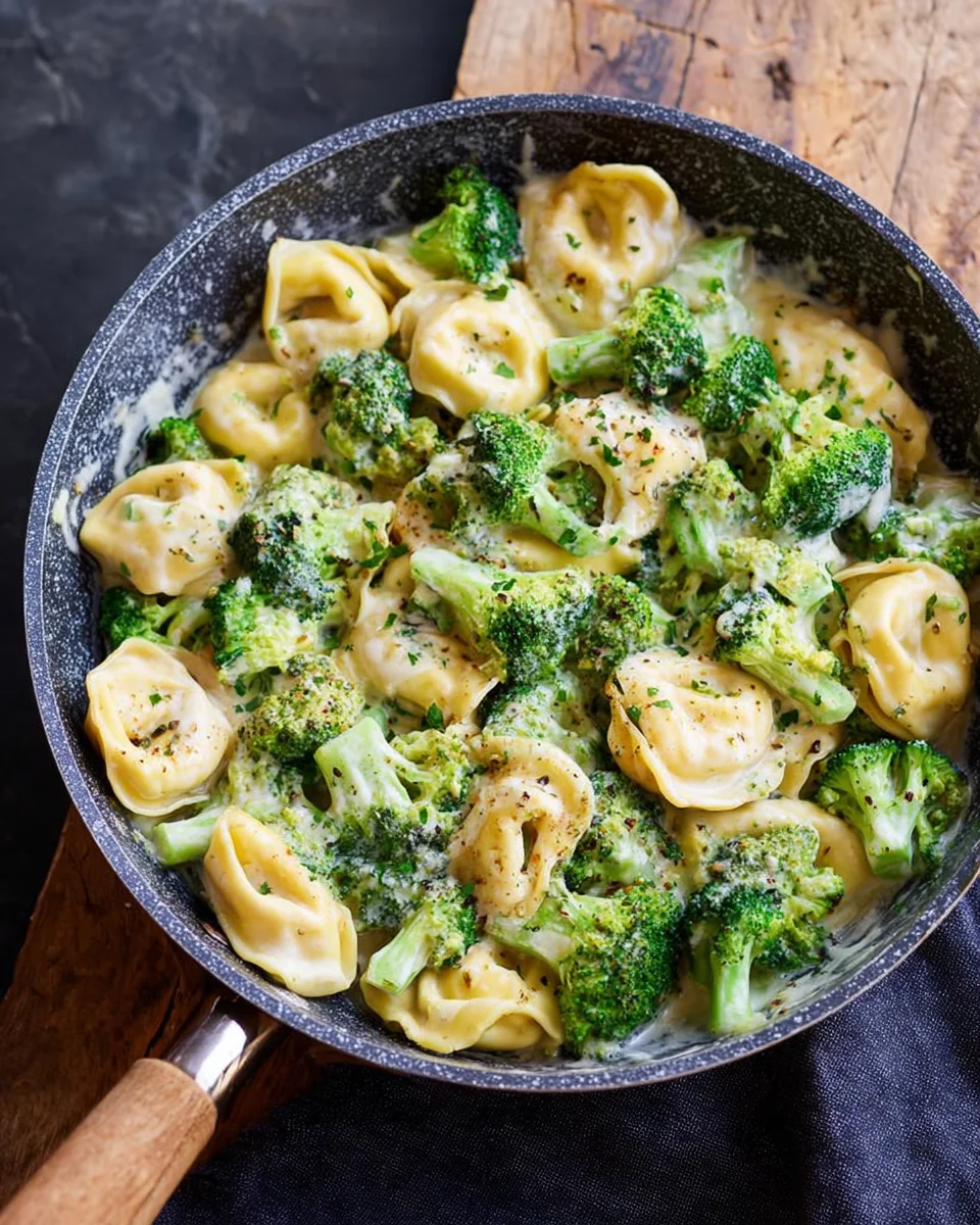 Cremige Tortellini Brokkoli Pfanne image 2
