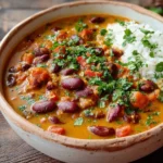 Einfaches Kidneybohnen Curry mit Kokosmilch: Köstlich Vegan genießen