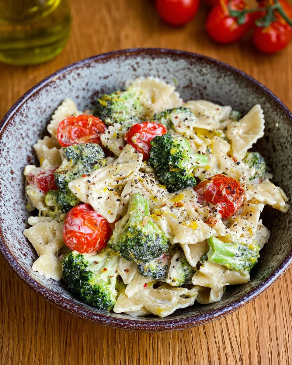 Feta Pasta mit Brokkoli und Tomaten image 2