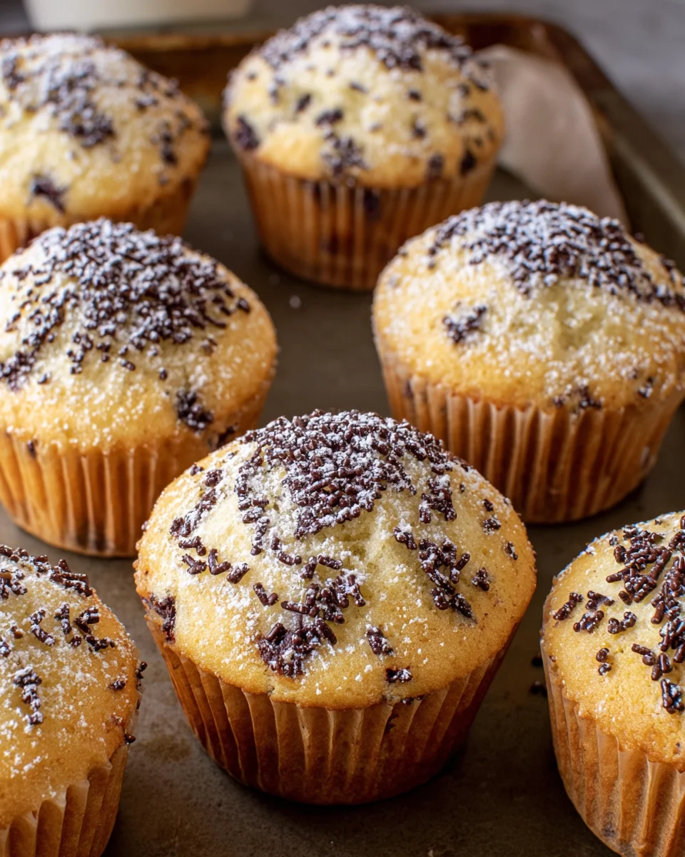 Fluffige Vanillemuffins mit Streuseln image 2