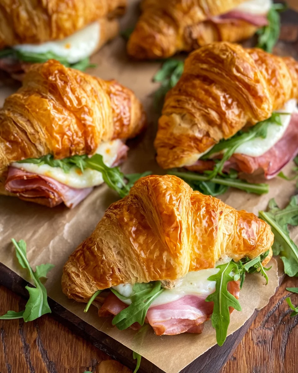 Gefüllte Croissants (herzhaftes Blätterteig Rezept) image 2