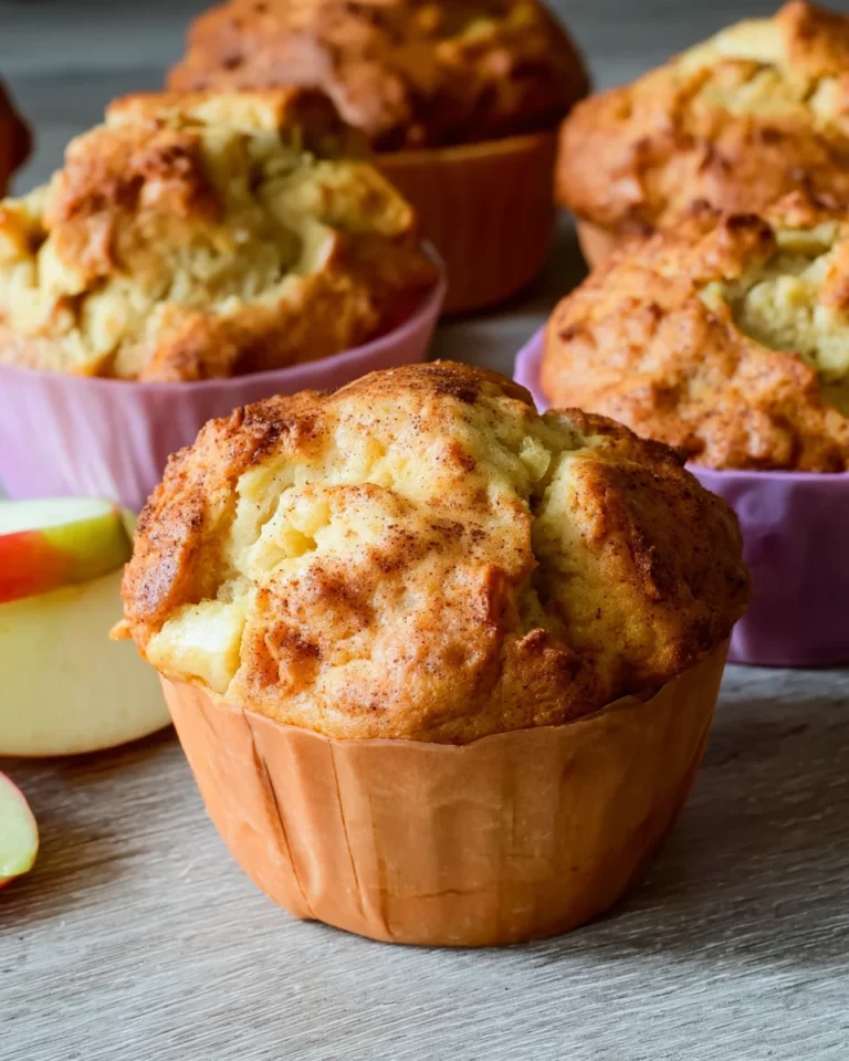Gesunde Apfelmuffins ohne Zucker