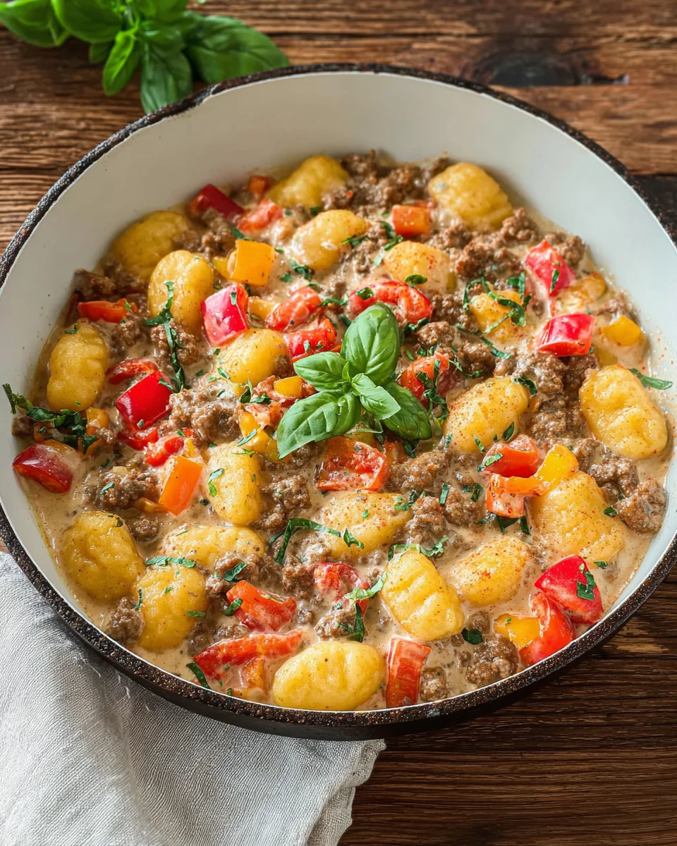 Gnocchi Pfanne mit Hackfleisch image 2