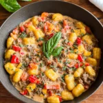 Gnocchi Pfanne mit Hackfleisch