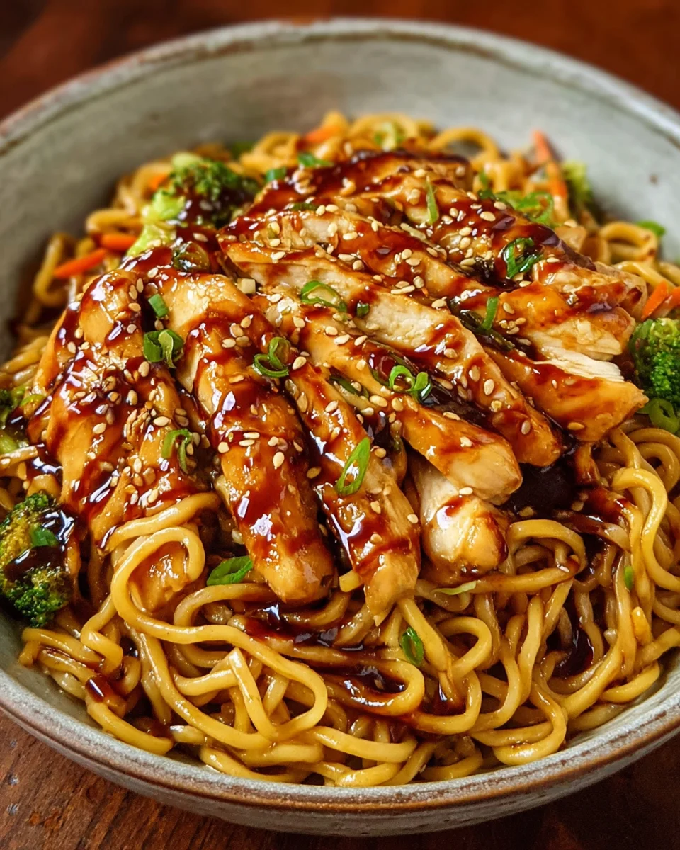 Hähnchen-Teriyaki-Nudeln – Ein schnelles und leckeres Gericht image 2