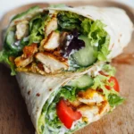 Hähnchen Wraps – Köstliches Hähnchenfleisch und frisches Gemüse