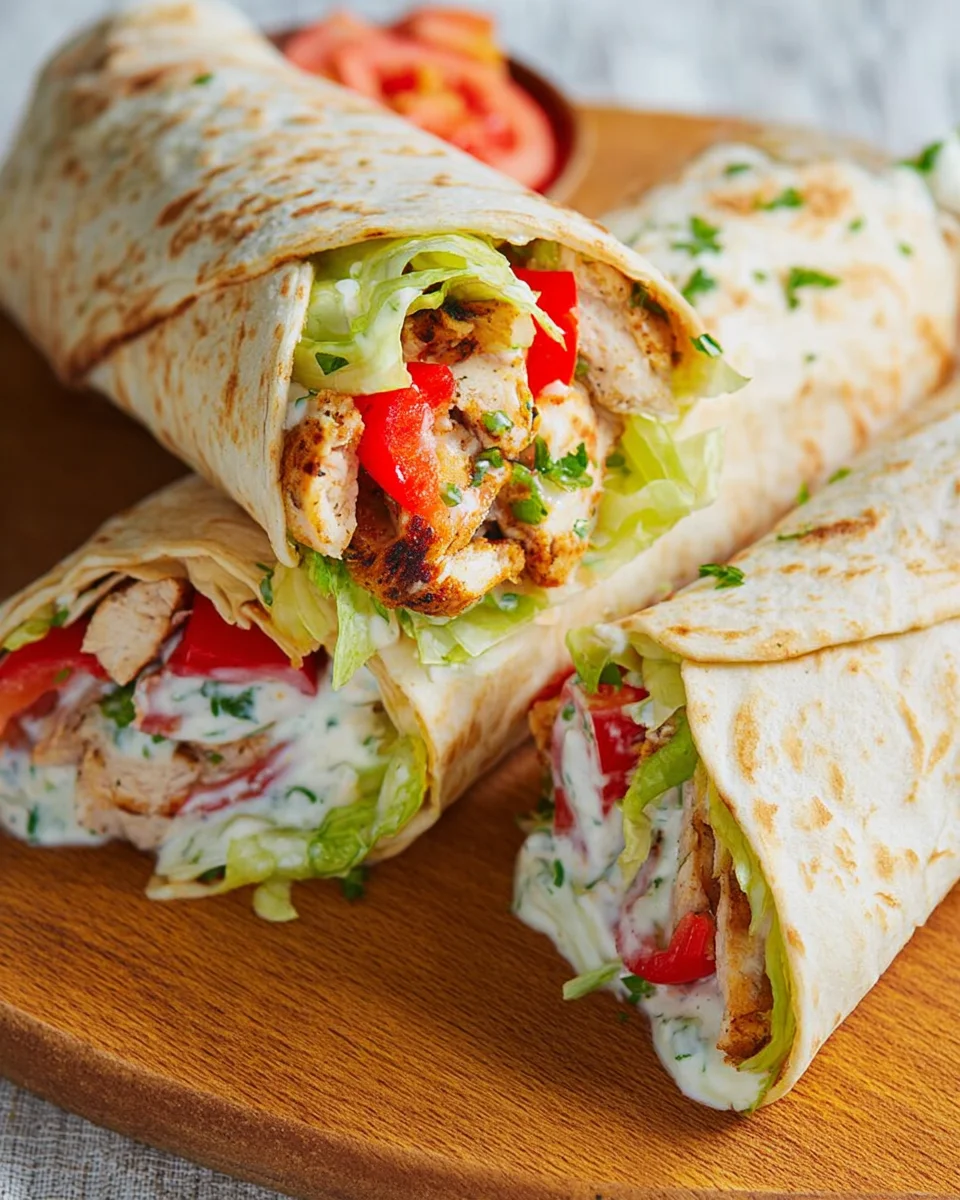 Hähnchen-Wraps – SOOO gut – das BESTE Rezept image 2