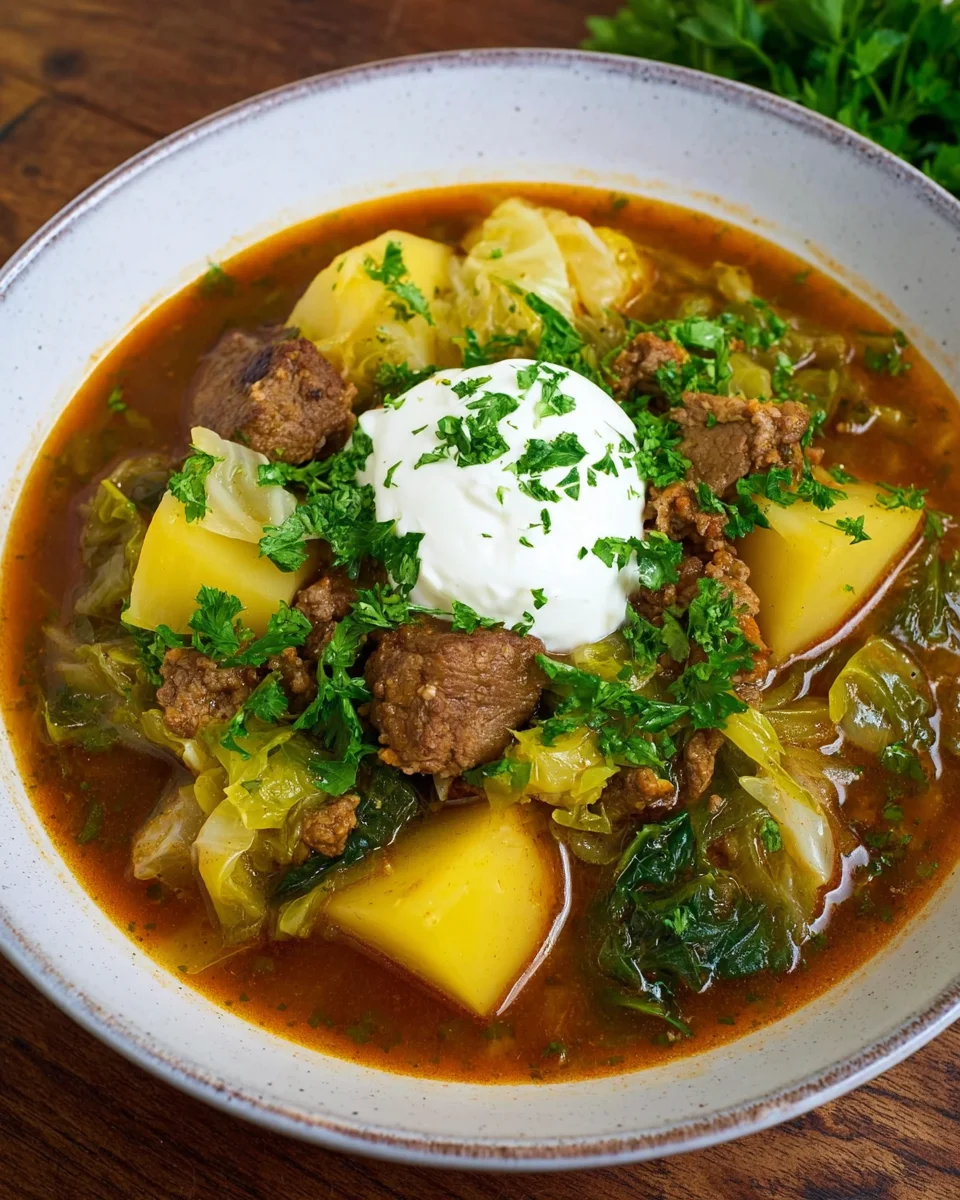 Hackfleisch-Spitzkohl-Kartoffel-Eintopf image 2