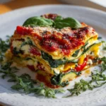 Hohe Protein Gemüse Lasagne – Gesund & Lecker genießen!