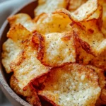 Knusprige Quark-Chips