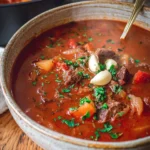 Deftige Gulaschsuppe