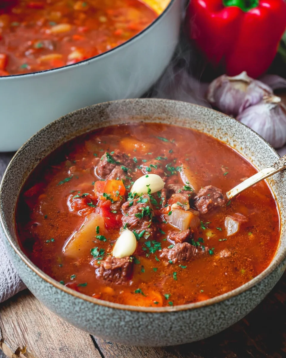 Deftige Gulaschsuppe image 2