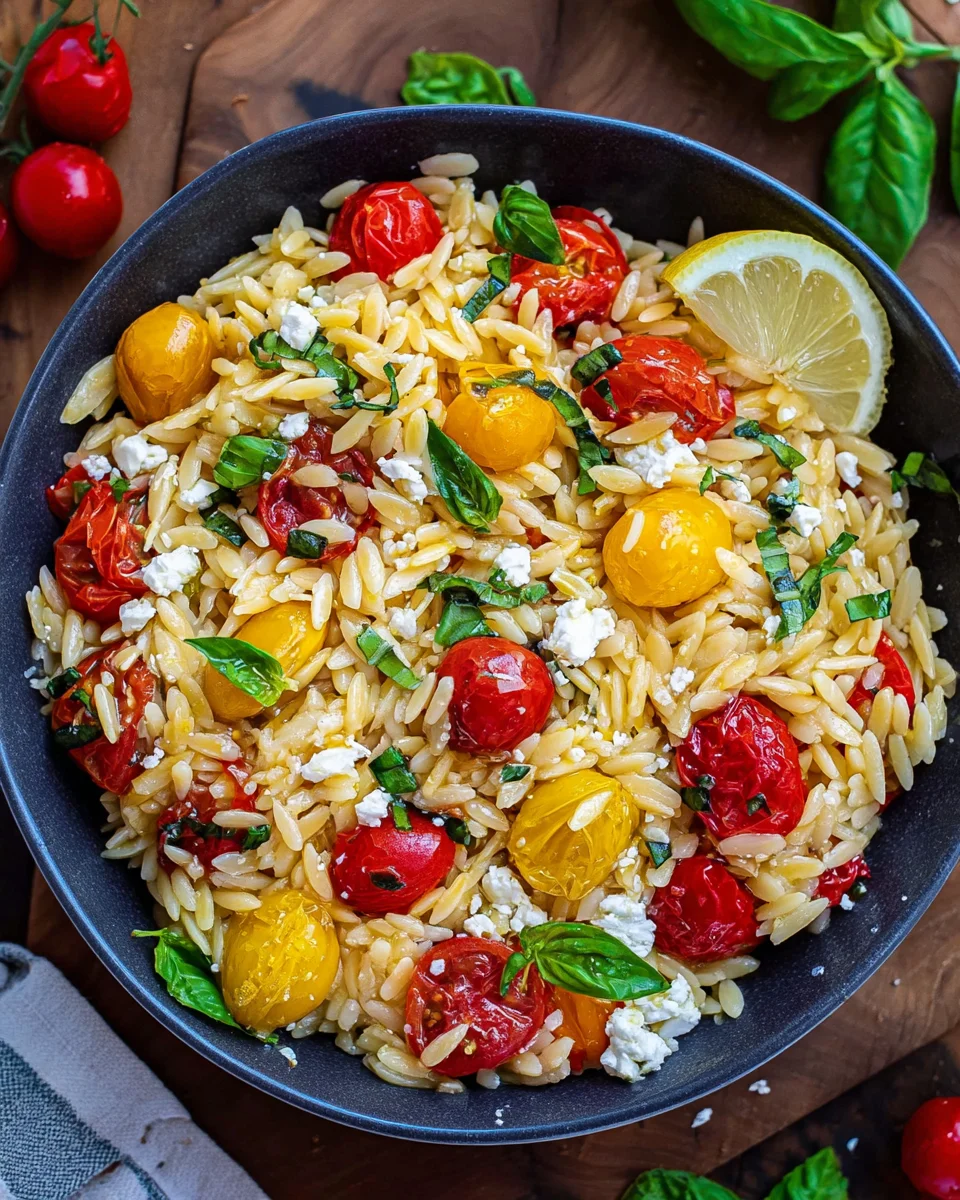 Italienischer Orzo Salat (schnelles Rezept) image 2