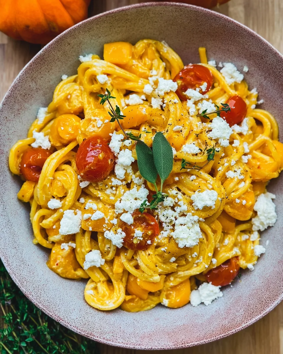 Kürbis Feta Pasta image 2