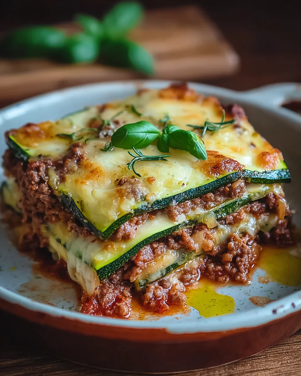 Köstliche Low Carb Zucchini Lasagne – einfach und unwiderstehlich image 2