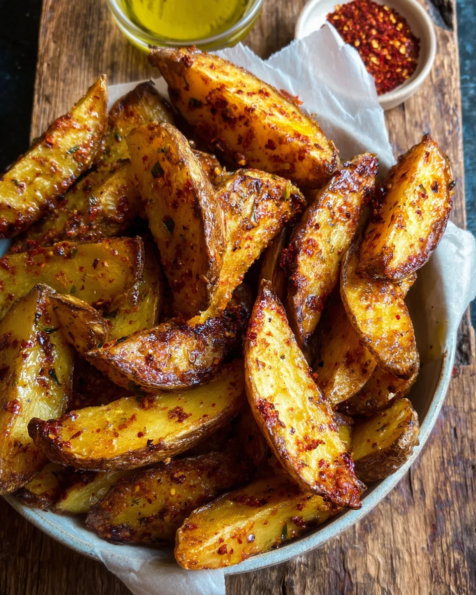 Knusprige Kartoffel Wedges (Rezept aus dem Ofen) image 2