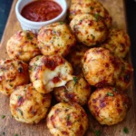 Knusprige Pizza Bällchen