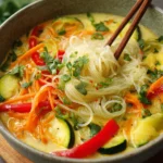 Kokos Glasnudelsuppe