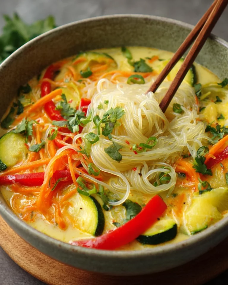 Kokos Glasnudelsuppe