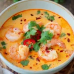 Kokos-Shrimps-Suppe