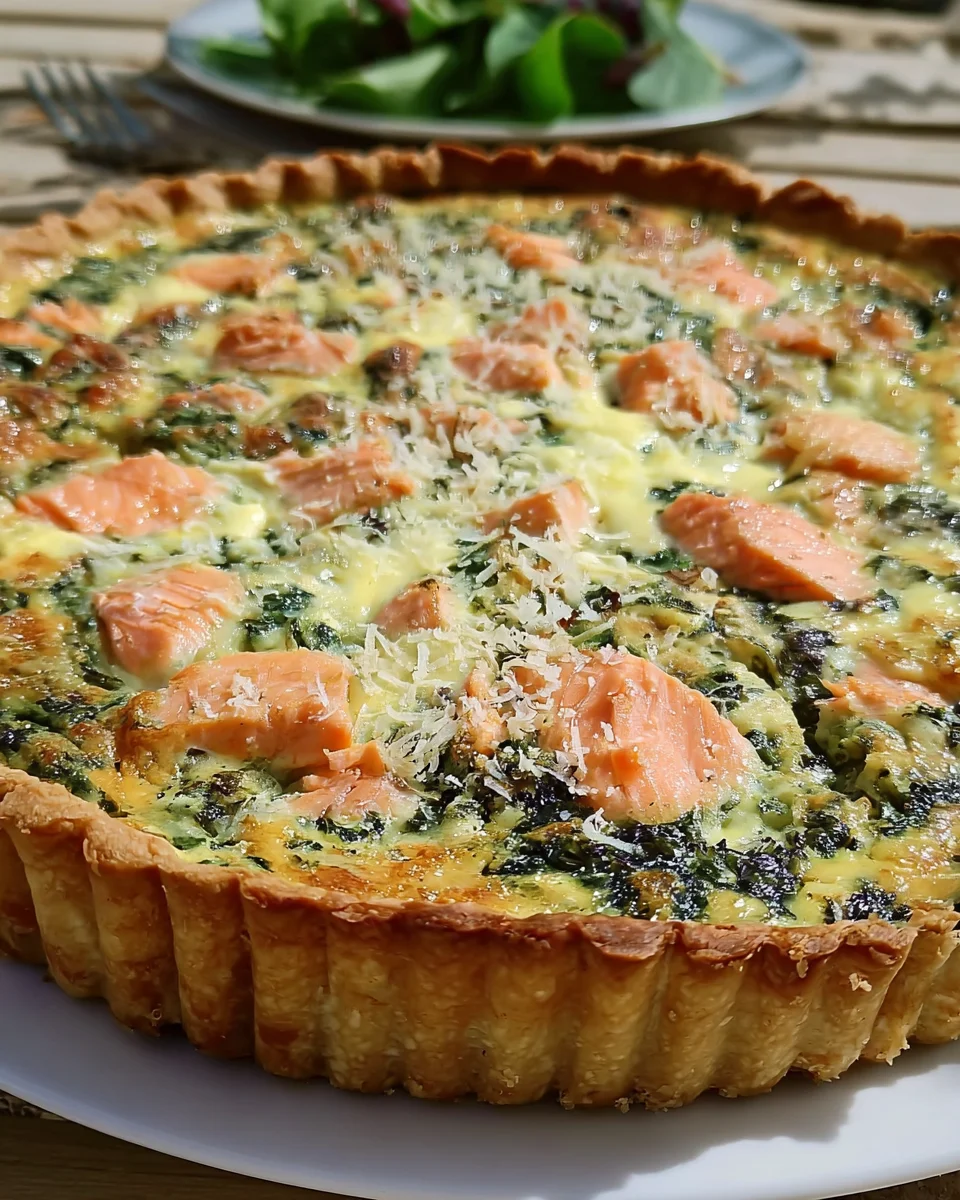 Lachs Bärlauch Quiche image 2