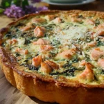 Lachs Bärlauch Quiche