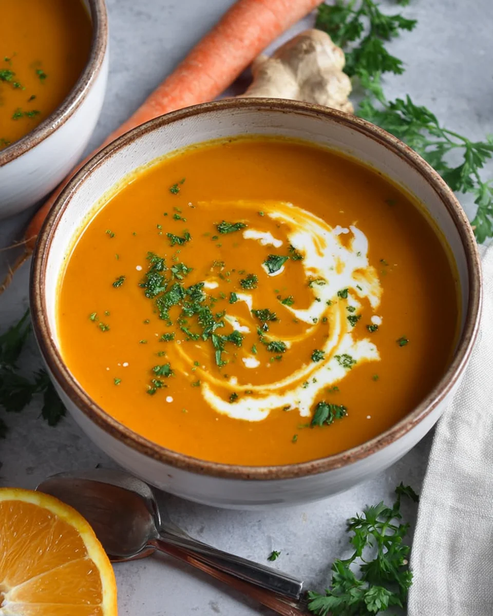 Möhrensuppe mit Ingwer und Orange image 2
