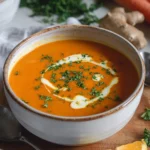 Möhrensuppe mit Ingwer und Orange