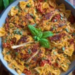Marry Me Pastapfanne mit gebratenem Hähnchen