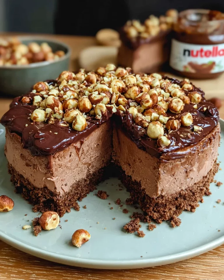Nutella Cheesecake: 6 Zutaten zum sündhaft Glücklichsein