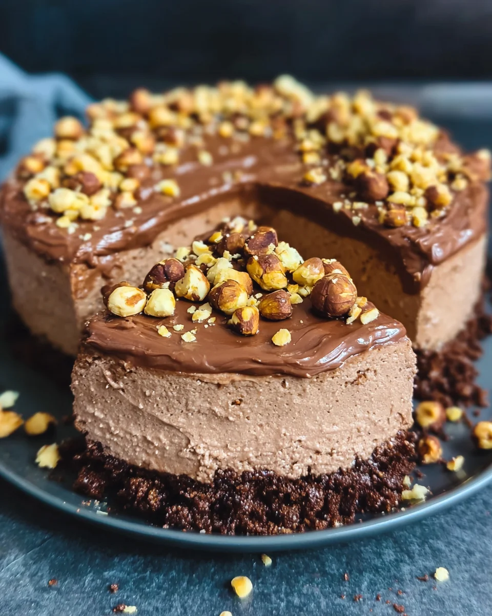 Nutella Cheesecake (Rezept ohne backen) image 2