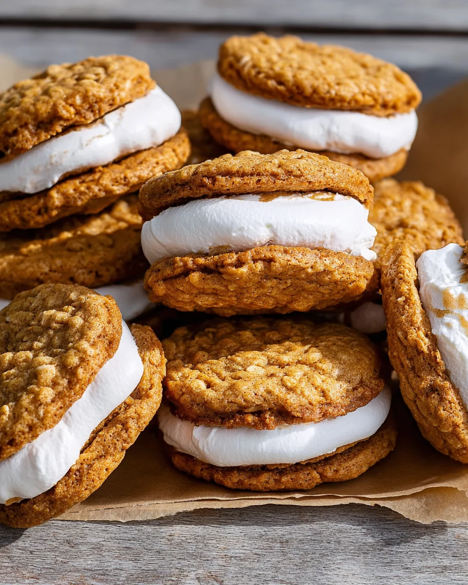 Oatmeal Cream Pies with Marshmallow Filling image 2