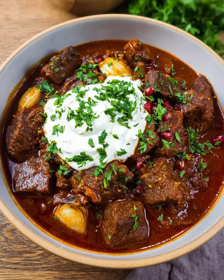 Omas Gulasch Rezept: 1 Stunde köcheln, umwerfend!
