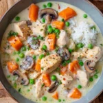 Omas Hühnerfrikassee - schnelles Rezept