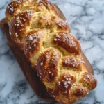 Osterzopf mit vier Strängen