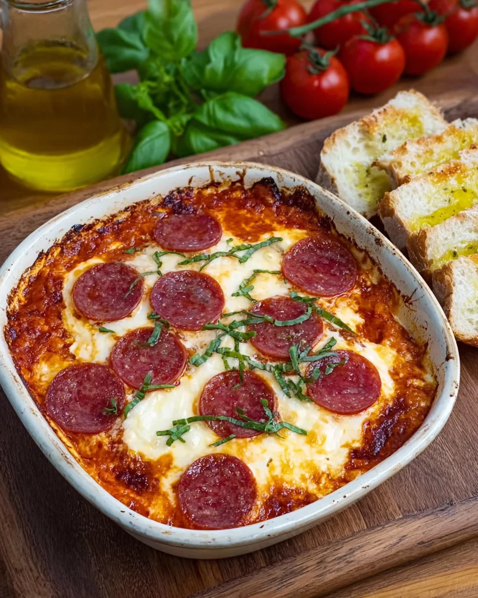 Pizza-Dip aus dem Ofen image 2