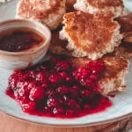 Quarkpuffer mit Haferflocken